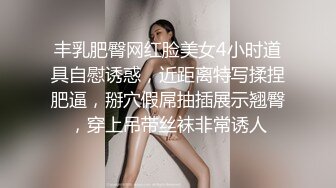 丰乳肥臀网红脸美女4小时道具自慰诱惑，近距离特写揉捏肥逼，掰穴假屌抽插展示翘臀，穿上吊带丝袜非常诱人