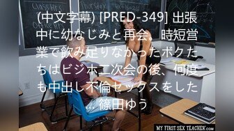 (中文字幕) [PRED-349] 出張中に幼なじみと再会。時短営業で飲み足りなかったボクたちはビジホ二次会の後、何度も中出し不倫セックスをした… 篠田ゆう