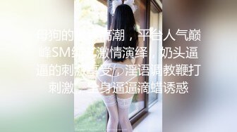 母狗的极致高潮，平台人气巅峰SM绳艺激情演绎，奶头逼逼的刺激享受，淫语调教鞭打刺激，全身逼逼滴蜡诱惑