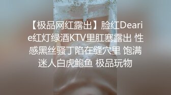 【极品网红露出】脸红Dearie红灯绿酒KTV里肛塞露出 性感黑丝骚丁陷在缝穴里 饱满迷人白虎鲍鱼 极品玩物