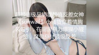 超颜值极品明星颜值反差女神〖sunwall〗小骚货穿着情趣装勾引，在厨房暴力爆操小骚货，魔鬼身材顶级反差