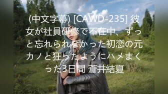 (中文字幕) [CAWD-235] 彼女が社員研修で不在中、ずっと忘れられなかった初恋の元カノと狂ったようにハメまくった3日間 蒼井結夏