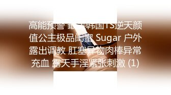 高能预警 最美韩国TS逆天颜值公主极品闺蜜 Sugar 户外露出调教 肛塞异物肉棒异常充血 露天手淫紧张刺激 (1)